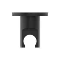 Cot racord de perete pentru duș Ideal Standard Idealrain, profil rotund, negru mat