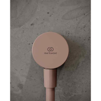 Cot racord de perete pentru duș Ideal Standard Idealrain, rosé mat
