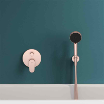 Furtun de duș Ideal Standard ALU+ IdealFlex, 175 cm, Anti-Twist, rose mat