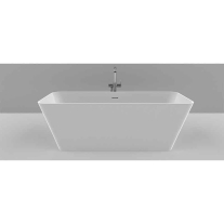 Cadă freestanding din compozit TEKO Cairo, 157x65x56 cm, alb mat
