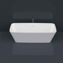 Cadă freestanding din compozit TEKO Cairo, 157x65x56 cm, alb mat