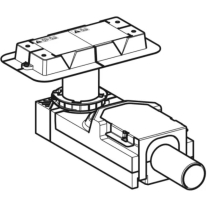 Kit de instalare pentru rigole de duș Geberit CleanLine, 90–220 mm, DN 50