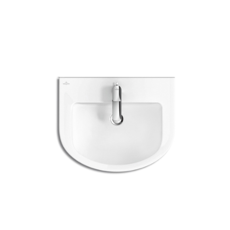 Lavoar suspendat Villeroy & Boch, Subway 2.0, 65x49 cm, alb alpin