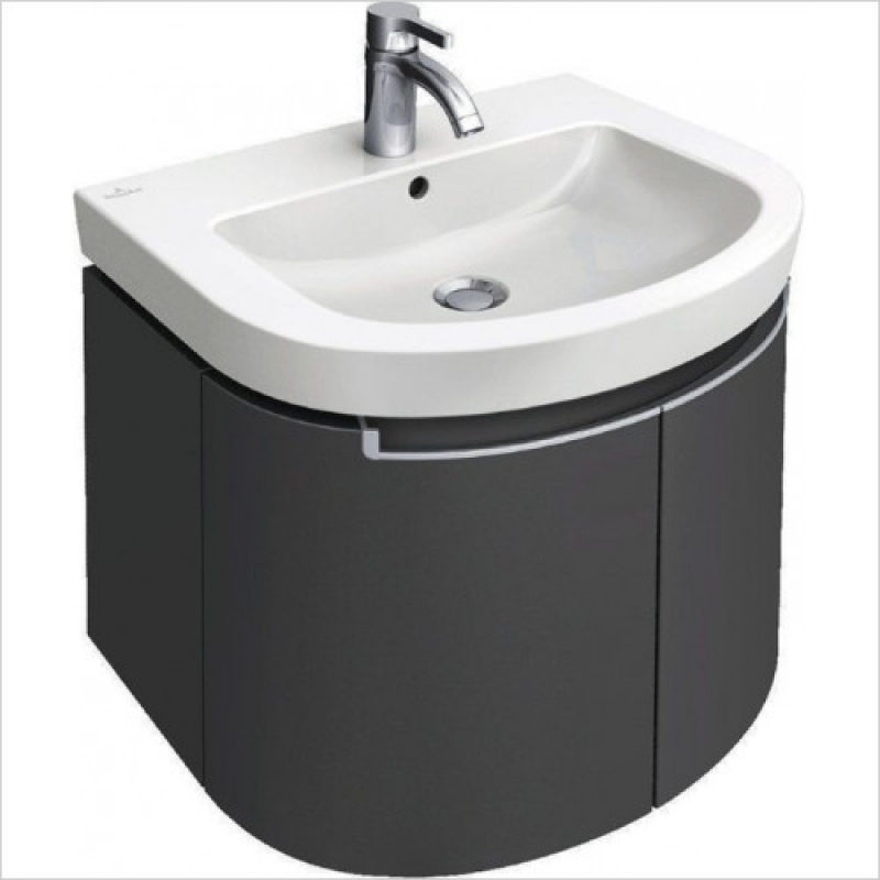 Lavoar suspendat Villeroy & Boch, Subway 2.0, 65x49 cm, alb alpin