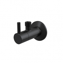Robinet coltar, Alca, cu filtru 1/2, negru mat