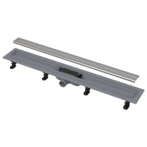Set rigola de dus, Alca, Simple, cu capac, 65 cm
