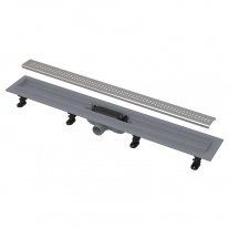 Set rigola de dus, Alca, Simple, cu capac, 85 cm