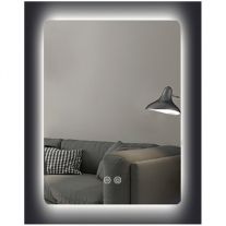 Oglinda Fluminia, Morris Ambient, dreptunghiulara, cu iluminare LED, 3 culori