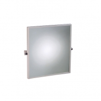 Oglinda de siguranta cu inclinare reglabila, Thermomat, 60,7 x 65,7 cm, alb