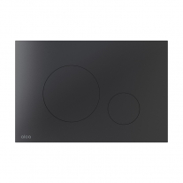 Clapeta de actionare, Alcadrain, Turn-Black, negru mat