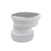 Racord excentric WC, Alcadrain, 20 mm, alb