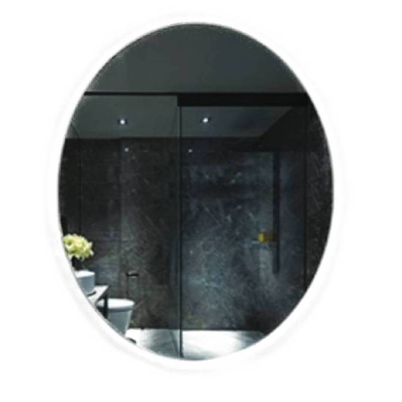 Oglinda, Fluminia, Picasso Ambient 70, ovala, cu iluminare LED, 3 culori, dezaburire