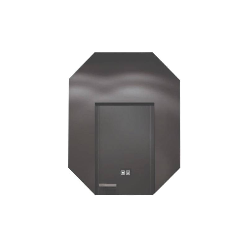 Oglinda, Fluminia, Turner Ambient 60, 8 laturi, cu iluminare LED, 3 culori, dezaburire