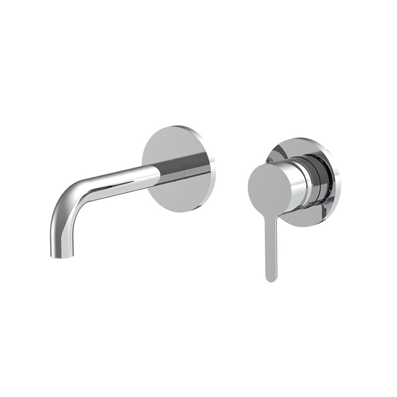SNAP, CROM, BATERIE LAVOAR, INCASTRAT, MONTAJ PE PERETE, 2 TRECERI, SEPARATE, PIPA 20 CM, CU VENTIL CLICK-CLACK PT F3600W, F3121WLX9CR