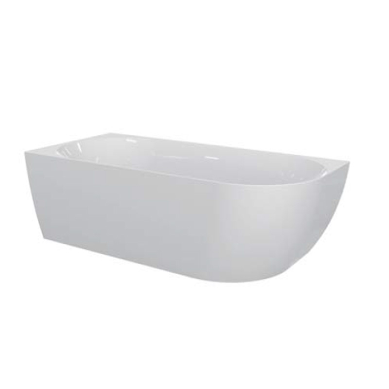 BALU SLIM L 165, CADA DE COLT STANGA , CU INSTALATIE COMPLETA, ACRIL, ALB, 165x80x58CM, WS322AT-L-165