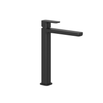 Baterie înaltă pentru lavoar Kludi, Renon 240, fără ventil, negru mat