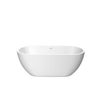  Cadă freestanding Florida, Aura 150, cu instalație completă, alb