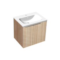 Set mobilier suspendat cu lavoar Kolpasan, Bella 60, 2 uși, coimbra