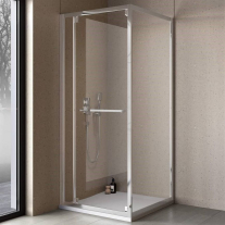 Cabina duș Kolpasan, Stellar Uni, 90 x 90 x h200, crom