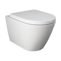 Vas WC suspendat Rak, Sani cu tratament Rak-Protek, rimless, 36 x 52 cm, alb