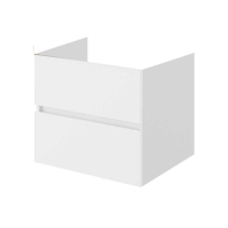 Mobilier pentru lavoar pe blat, Fluminia, Genova, 60 cm, alb lucios