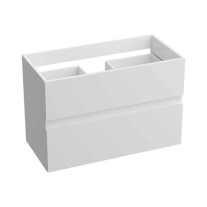 Mobilier suspendat pentru lavoar, Fluminia, Amalfi, 80 cm, alb