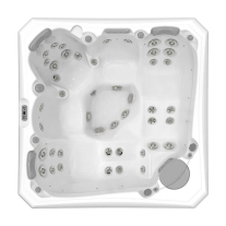 Minipiscina Wellis, Palermo Citylife Premium, pentru 5 persoane, 218 x 218 x 90 cm