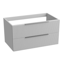 Mobilier pentru lavoar Spectrum, Omaha 80, riflat, alb mat