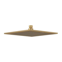 Cap de duș Villeroy&Boch, Universal Showers, pătrat, 25 x 25 cm, brushed gold