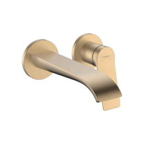 Baterie încastrată pentru lavoar Hansgrohe, Vivenis, pipă 19.2 cm, bronz mat
