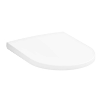 Capac WC Hansgrohe, EluPura S, cu soft close și quick release, alb