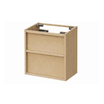 Mobilier suspendat Kolpasan, Storia 60, cu 2 sertare soft close, acacia