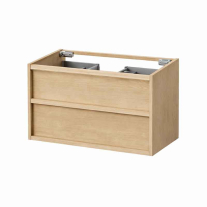 Mobilier suspendat Kolpasan, Storia 90, 2 sertare soft close, acacia