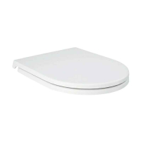 Capac WC cu soft close și quick release Rak Feeling, tip sandwich, alb mat