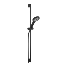  Set de duș Kludi Dive X, 3 jeturi, cu bară 90 cm, pară de duș și furtun 160 cm, negru mat