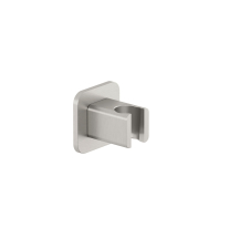 Suport de duș Kludi A-Qa, profil patrat, montaj pe perete, brushed nickel