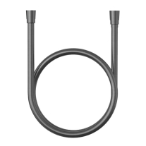 Furtun de duș Kludi Suparaflex, 160 cm, antirasucire, efect metalic, gun metal