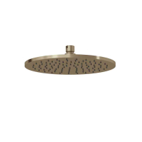Pălărie de duș rotundă Kludi A-QA, metalică, Ø 25 cm, brushed bronze