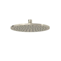Pălărie de duș rotundă Kludi A-QA, Ø 25 cm, metalică, brushed nickel