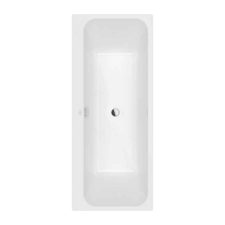 Cadă dreptunghiulară Villeroy & Boch Architectura 180 x 80 cm, alb alpin