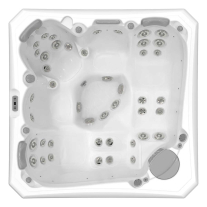 Set minipiscina Wellis, Palermo CityLife Deluxe, cu capac, pentru 5 persoane